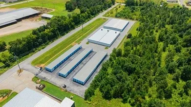 drone view of outdoor storage 